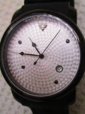 Swiss Legend Rare Men's Luxury Swiss Made Planetimer Watch w/ Black Case & Band